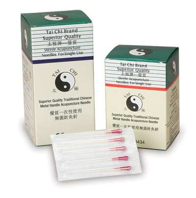 Tai Chi Brand Superior Quality Gold Plated Needles with Guide Tube